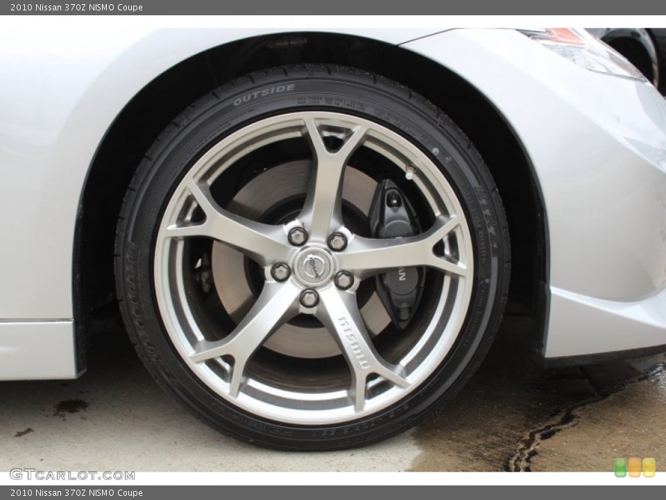 2010 Nissan 370Z NISMO Coupe Wheel and Tire Photo #80617231