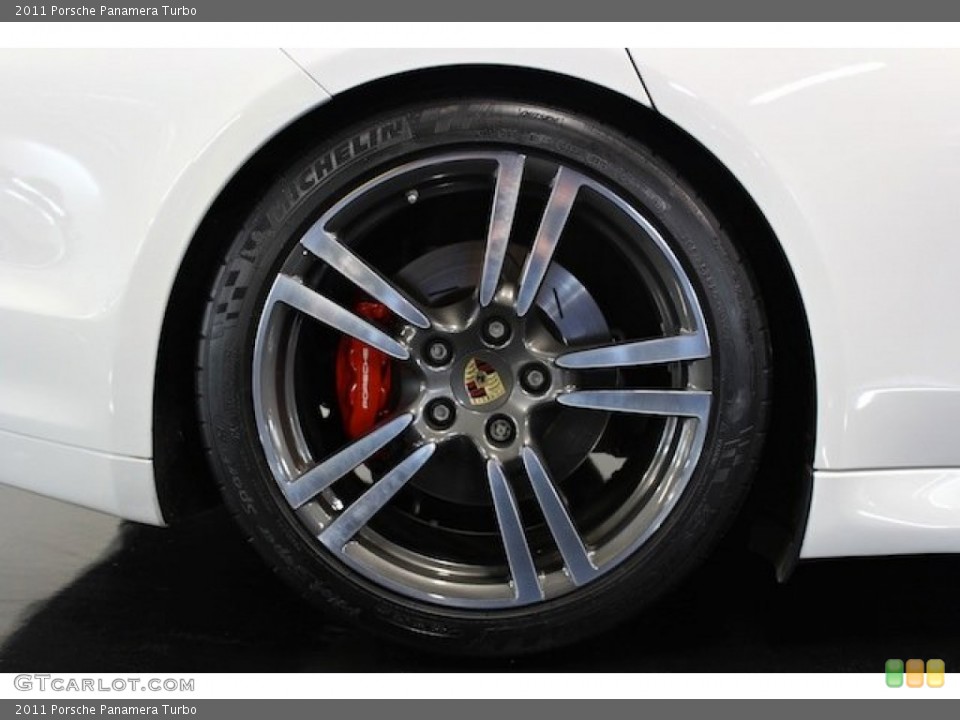 2011 Porsche Panamera Turbo Wheel and Tire Photo #80621055