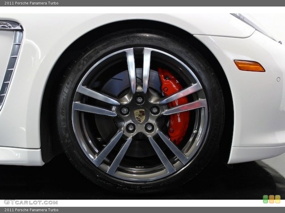2011 Porsche Panamera Turbo Wheel and Tire Photo #80621076
