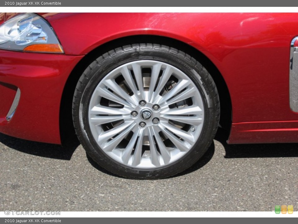 2010 Jaguar XK XK Convertible Wheel and Tire Photo #80622396