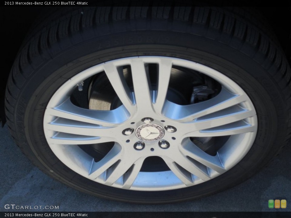 2013 Mercedes-Benz GLK 250 BlueTEC 4Matic Wheel and Tire Photo #80625831