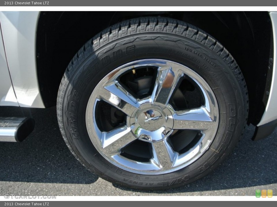 2013 Chevrolet Tahoe LTZ Wheel and Tire Photo #80630686