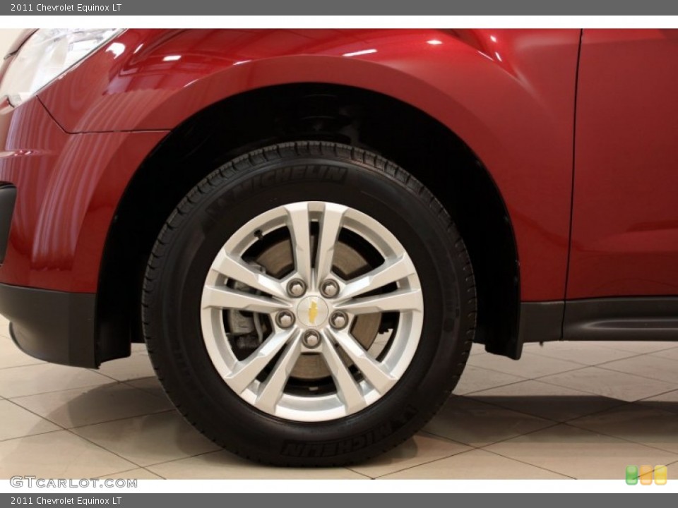 2011 Chevrolet Equinox LT Wheel and Tire Photo #80637525