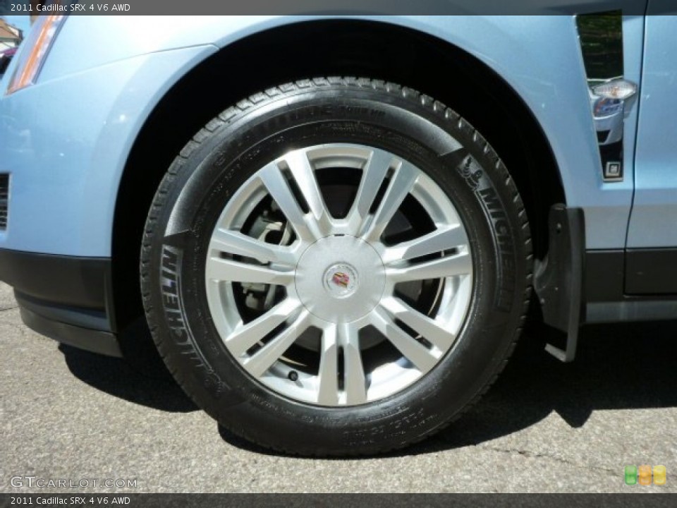 2011 Cadillac SRX 4 V6 AWD Wheel and Tire Photo #80637944