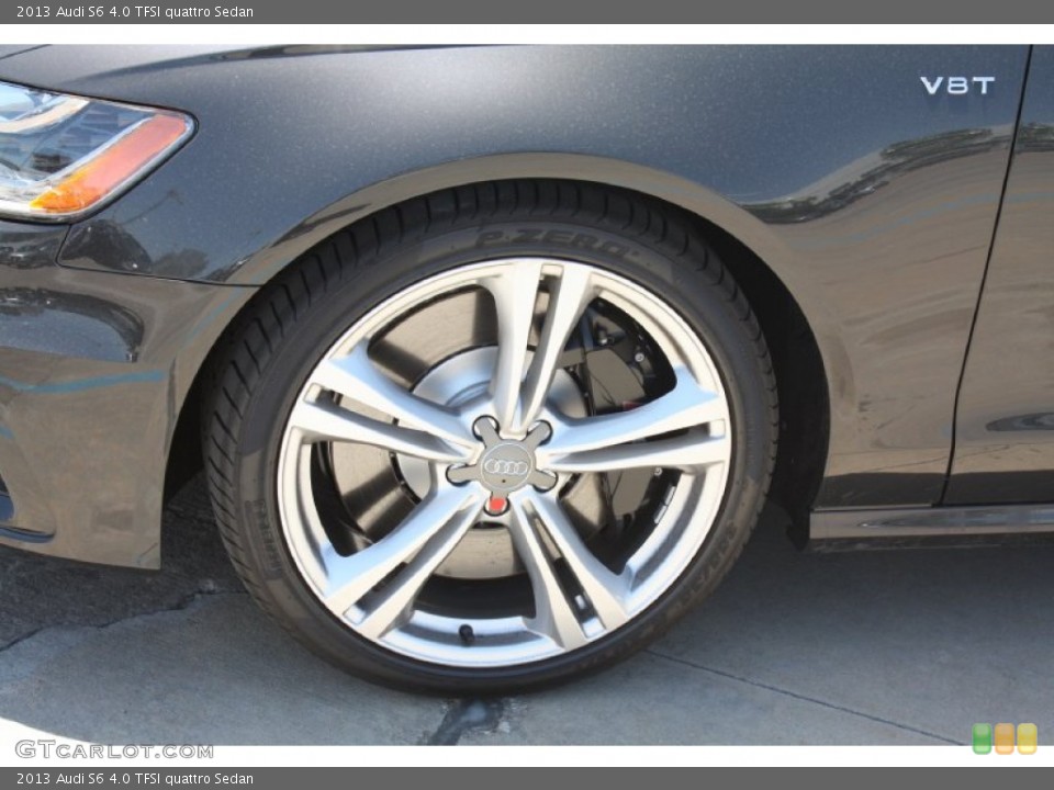 2013 Audi S6 4.0 TFSI quattro Sedan Wheel and Tire Photo #80640208