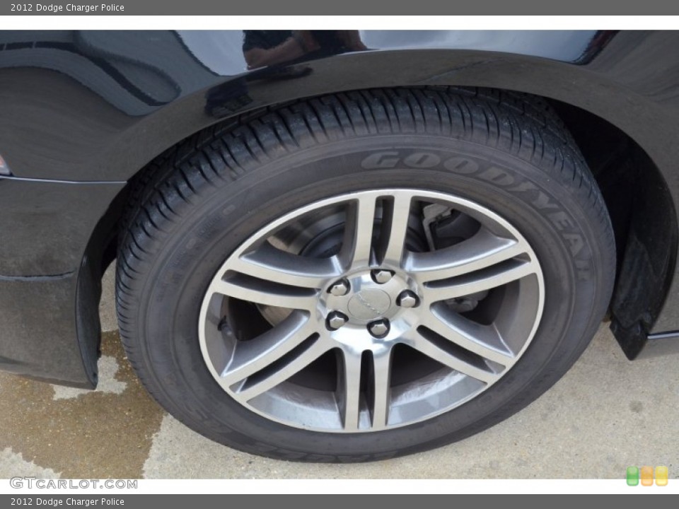 2012 Dodge Charger Police Wheel and Tire Photo #80640576