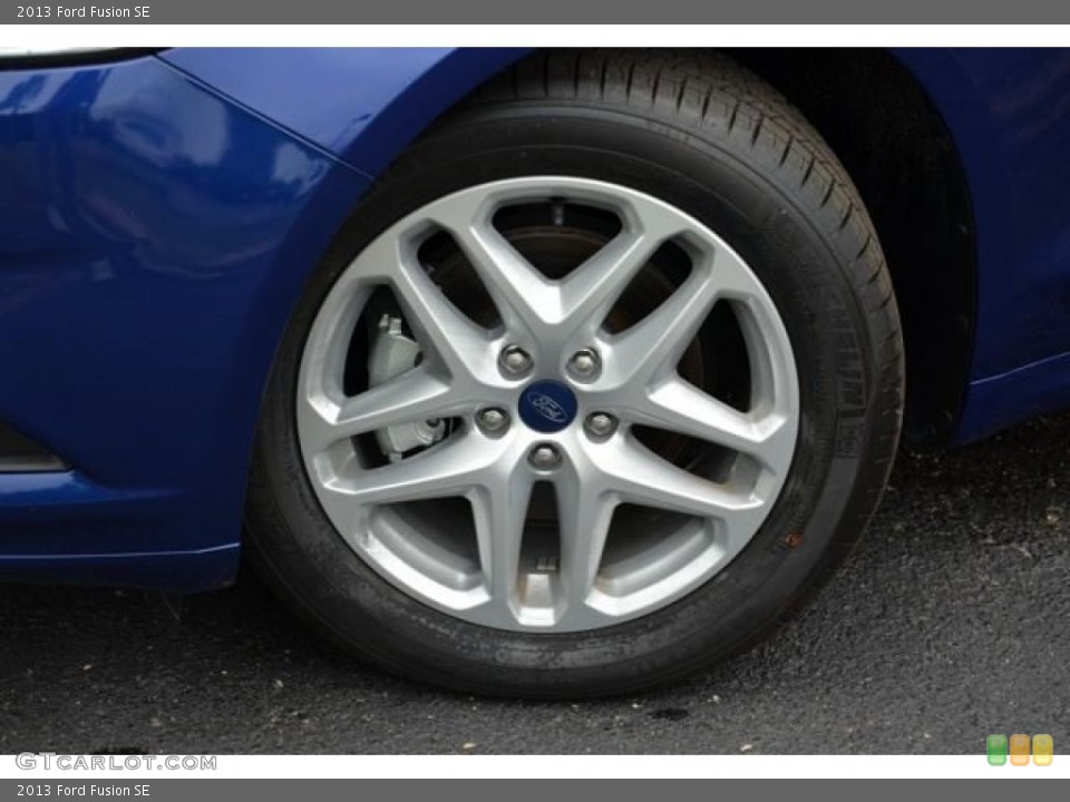 2013 Ford Fusion SE Wheel and Tire Photo #80641996