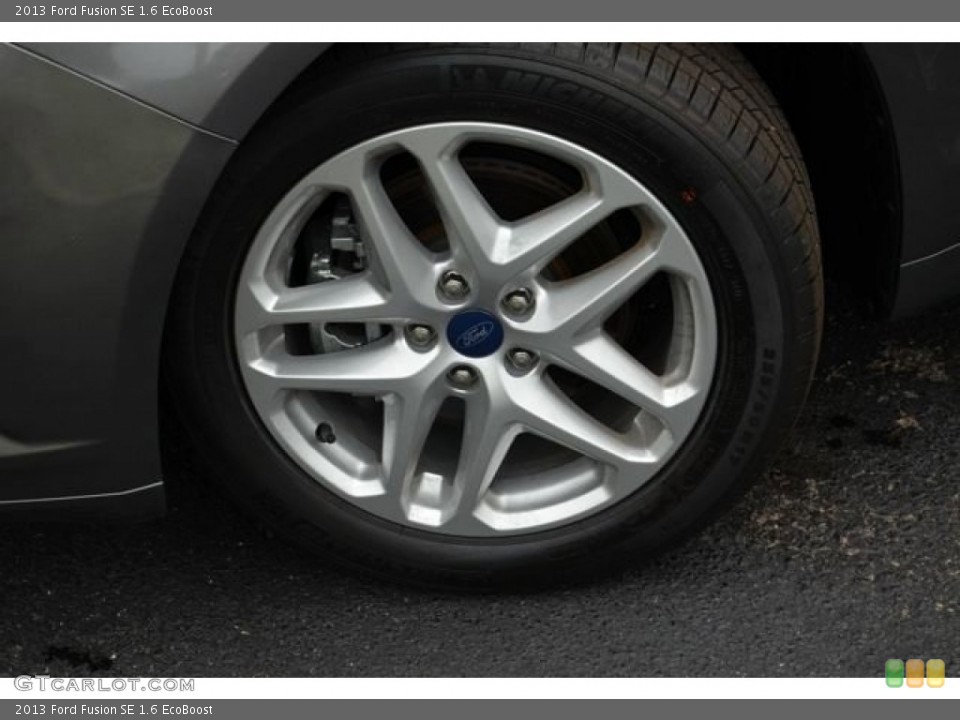2013 Ford Fusion SE 1.6 EcoBoost Wheel and Tire Photo #80642417
