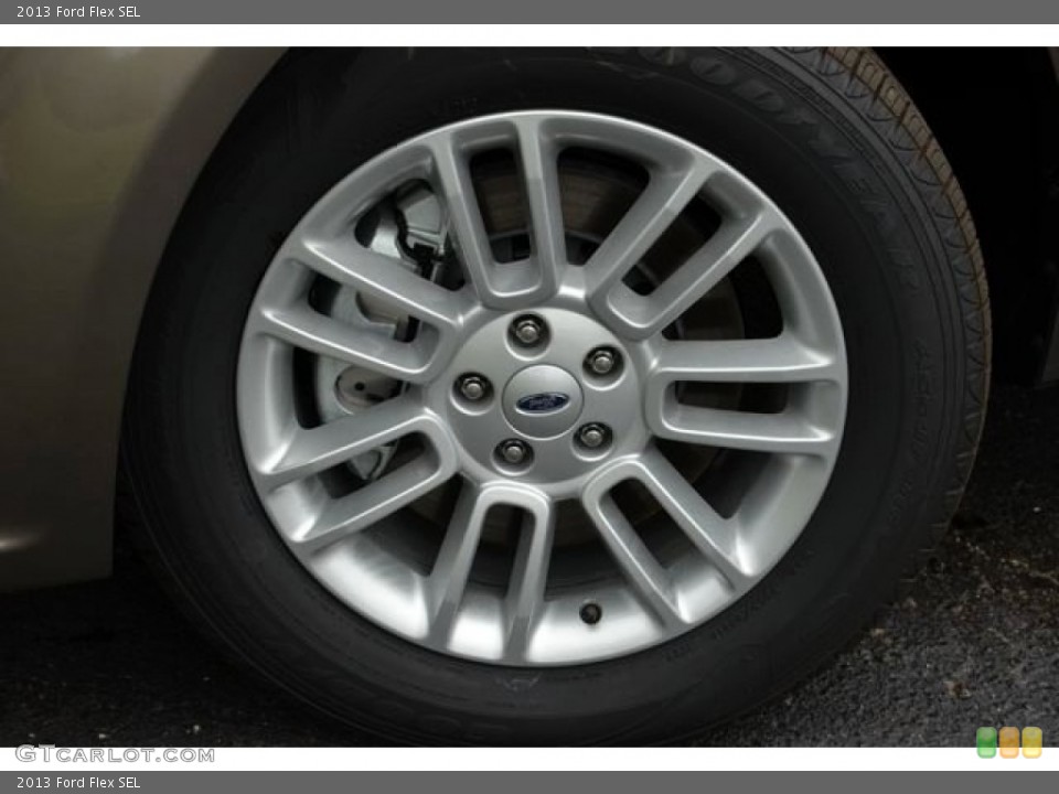 2013 Ford Flex SEL Wheel and Tire Photo #80642884