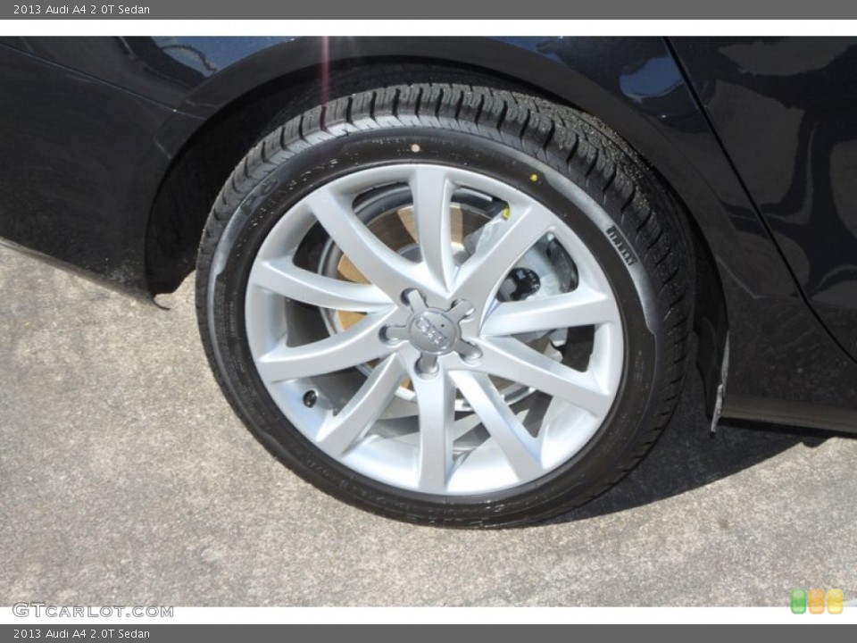 2013 Audi A4 2.0T Sedan Wheel and Tire Photo #80643204
