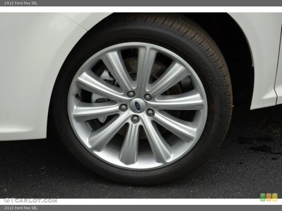2013 Ford Flex SEL Wheel and Tire Photo #80643254
