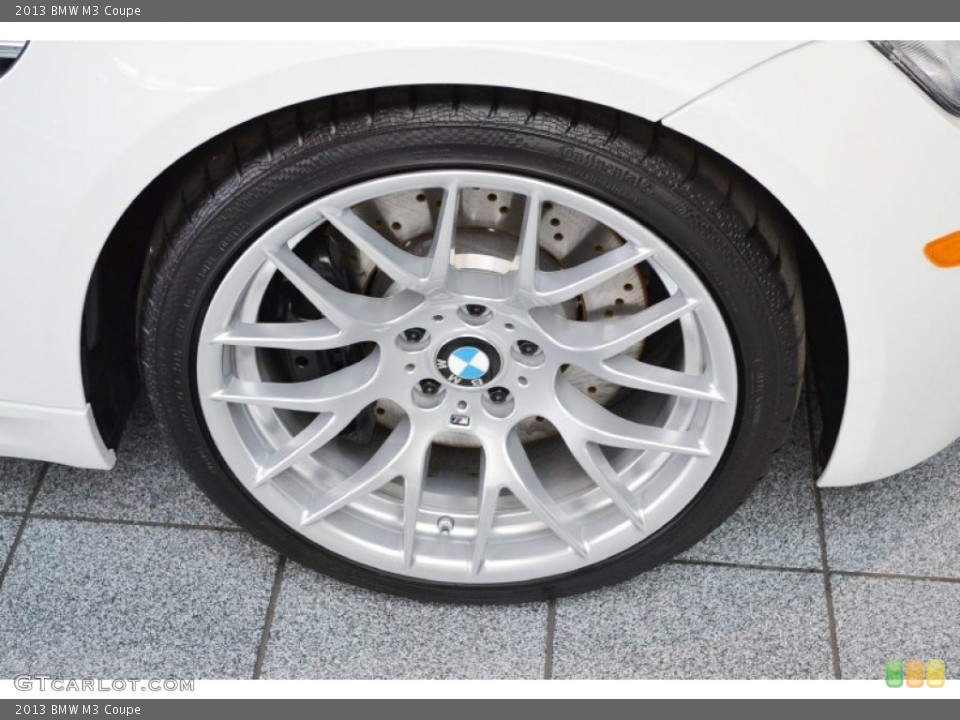2013 BMW M3 Coupe Wheel and Tire Photo #80648881