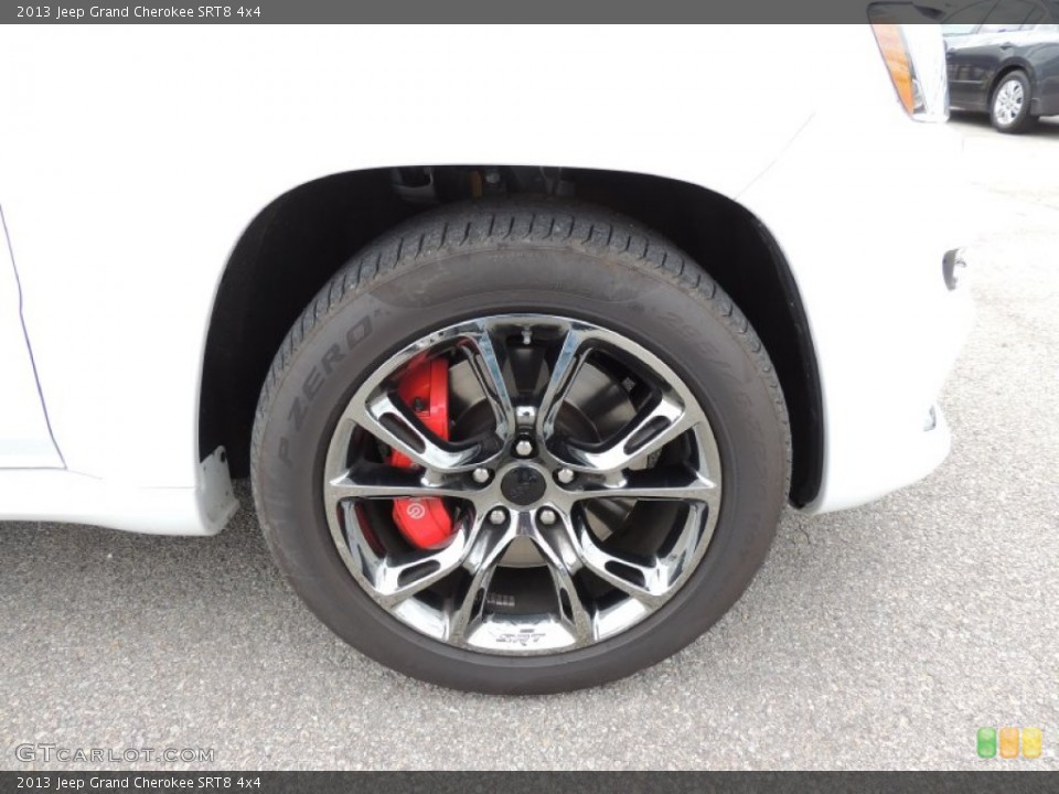 2013 Jeep Grand Cherokee SRT8 4x4 Wheel and Tire Photo #80649193