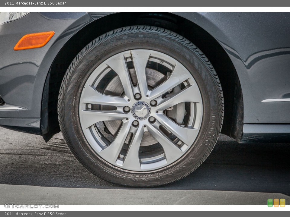 2011 Mercedes-Benz E 350 Sedan Wheel and Tire Photo #80653782