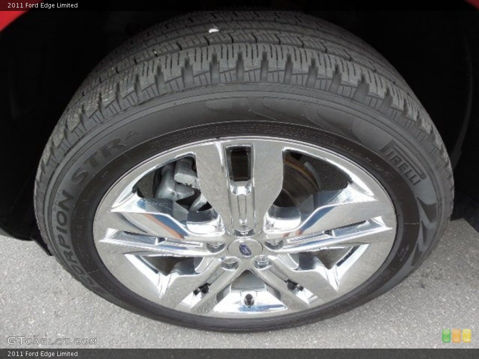 2011 Ford Edge Limited Wheel and Tire Photo #80660694