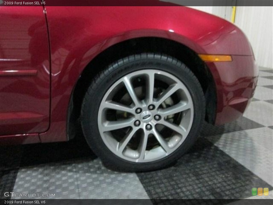 2009 Ford Fusion SEL V6 Wheel and Tire Photo #80668569