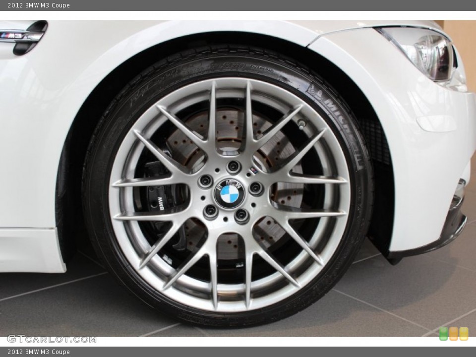 2012 BMW M3 Coupe Wheel and Tire Photo #80670942