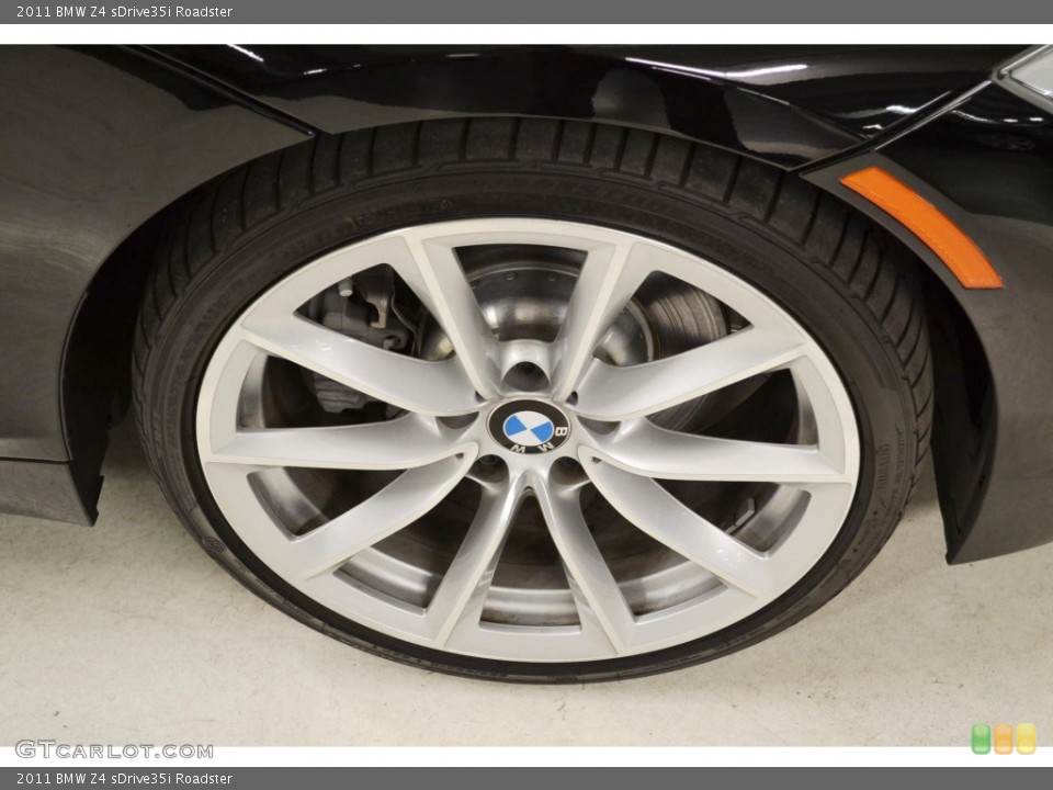 2011 BMW Z4 sDrive35i Roadster Wheel and Tire Photo #80676504