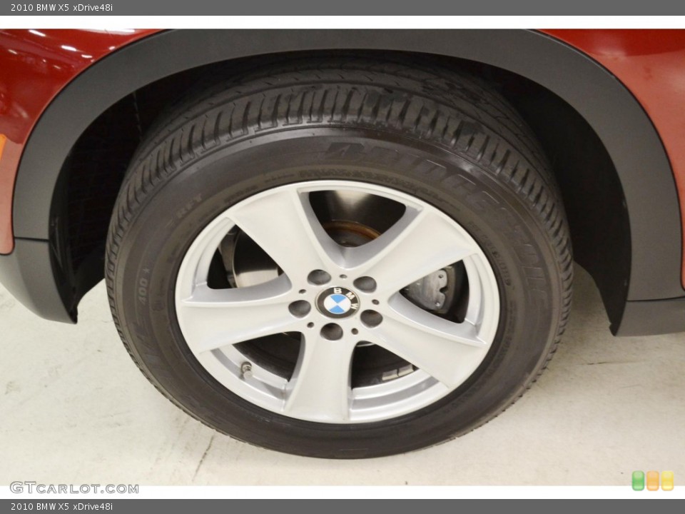 2010 BMW X5 xDrive48i Wheel and Tire Photo #80676780