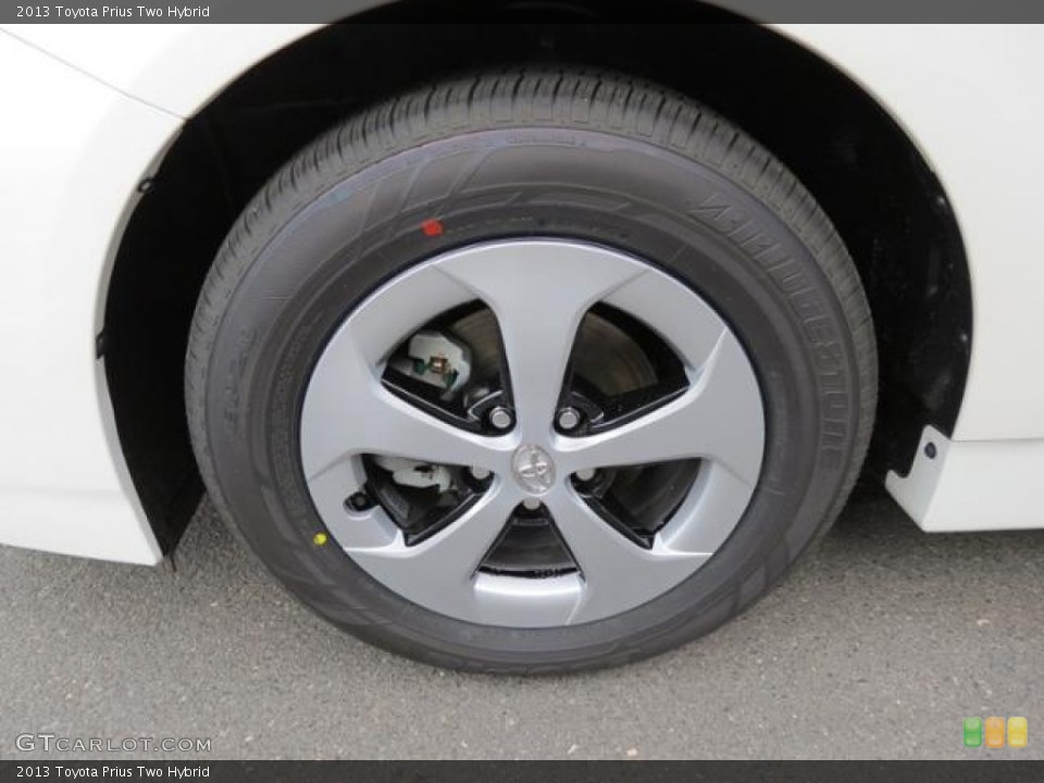 2013 Toyota Prius Two Hybrid Wheel and Tire Photo #80680387