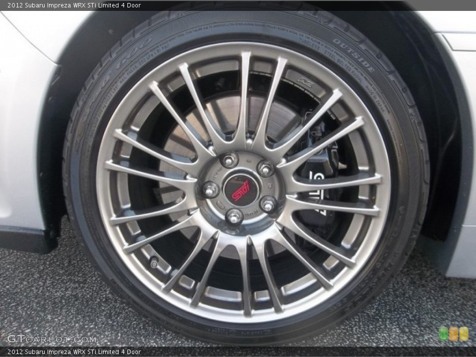 2012 Subaru Impreza WRX STi Limited 4 Door Wheel and Tire Photo #80680497