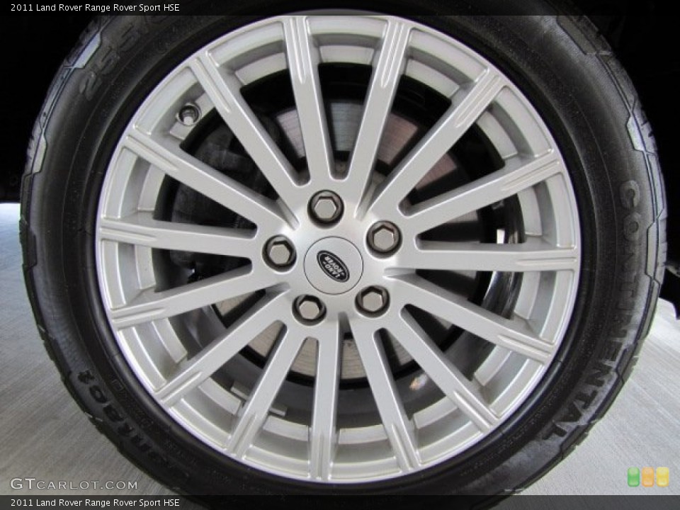 2011 Land Rover Range Rover Sport HSE Wheel and Tire Photo #80682562