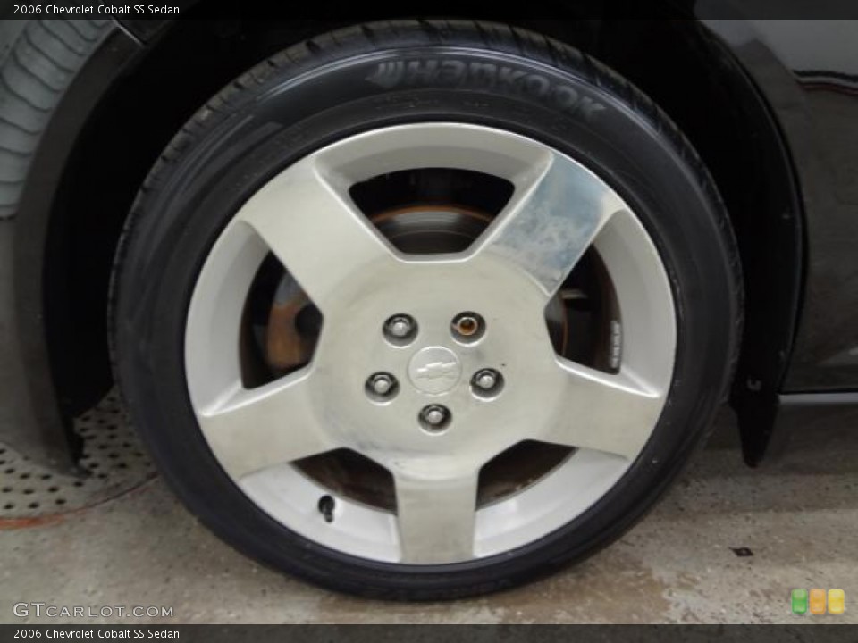 2006 Chevrolet Cobalt SS Sedan Wheel and Tire Photo #80682789