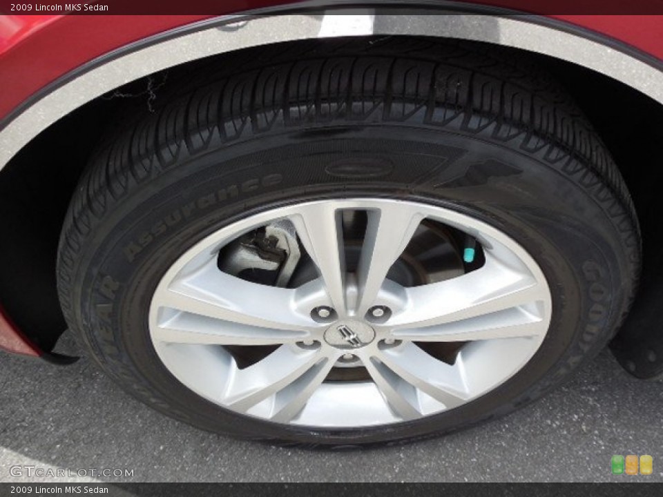 2009 Lincoln MKS Sedan Wheel and Tire Photo #80683068