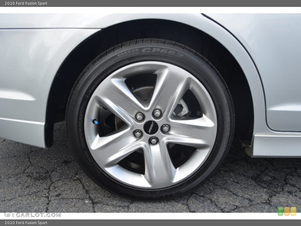 2010 Ford Fusion Sport Wheel and Tire Photo #80686136