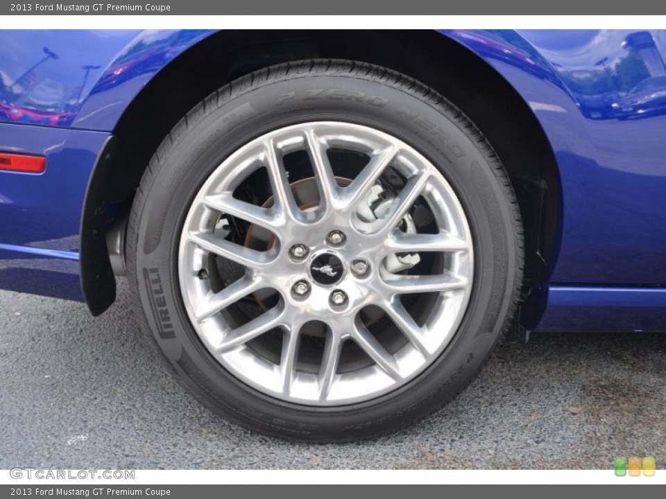2013 Ford Mustang GT Premium Coupe Wheel and Tire Photo #80687873