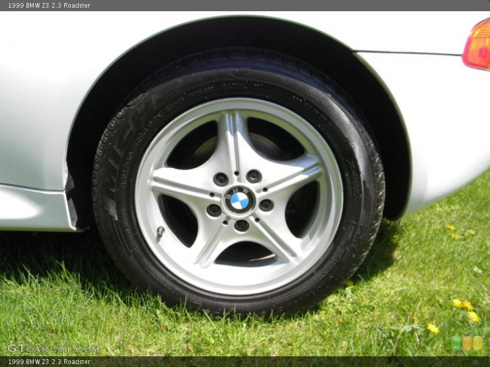 1999 BMW Z3 2.3 Roadster Wheel and Tire Photo #80694995