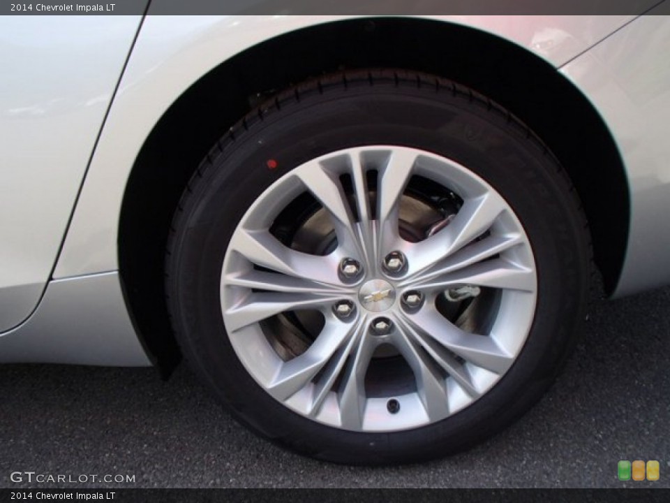2014 Chevrolet Impala LT Wheel and Tire Photo #80696530