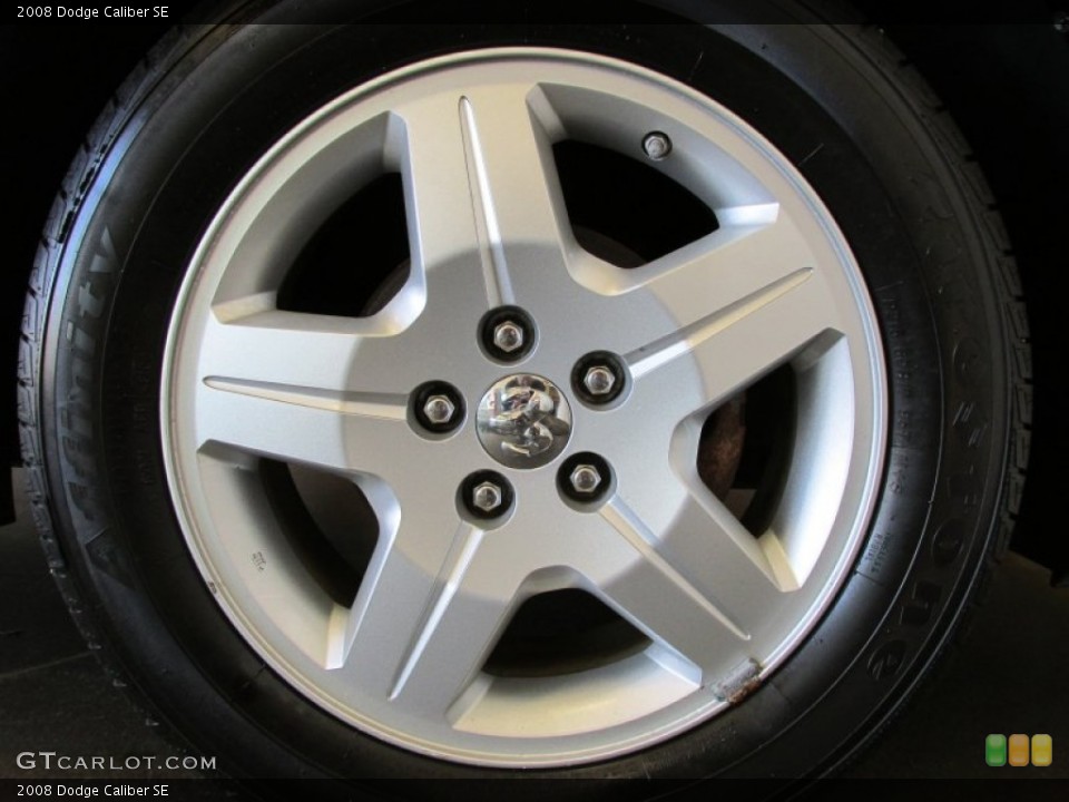 2008 Dodge Caliber SE Wheel and Tire Photo #80699909