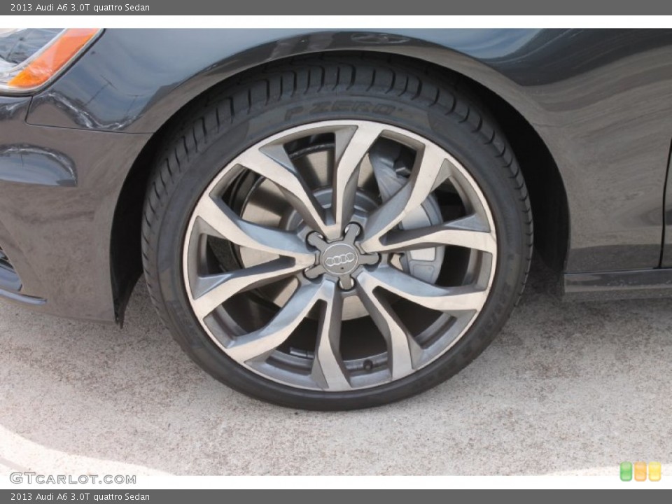 2013 Audi A6 3.0T quattro Sedan Wheel and Tire Photo #80701457