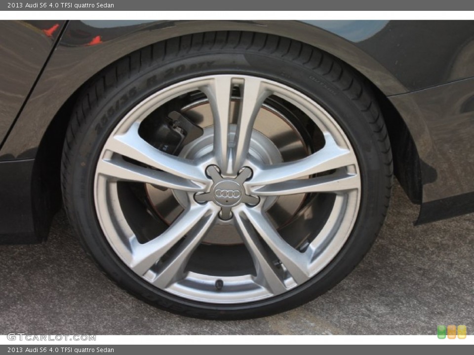 2013 Audi S6 4.0 TFSI quattro Sedan Wheel and Tire Photo #80702527