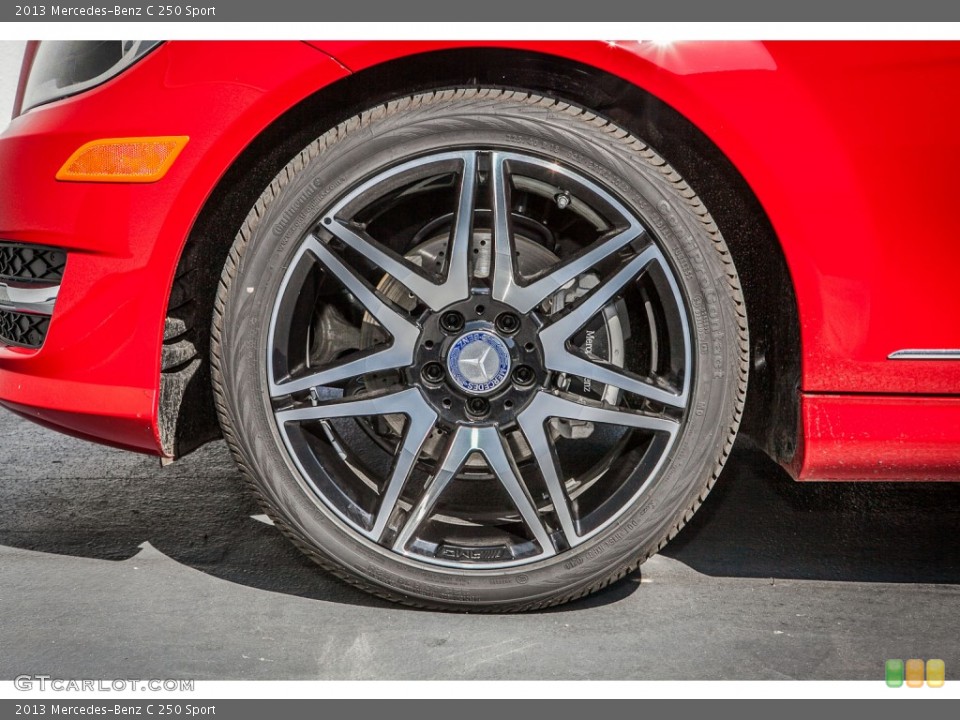 2013 Mercedes-Benz C 250 Sport Wheel and Tire Photo #80705369