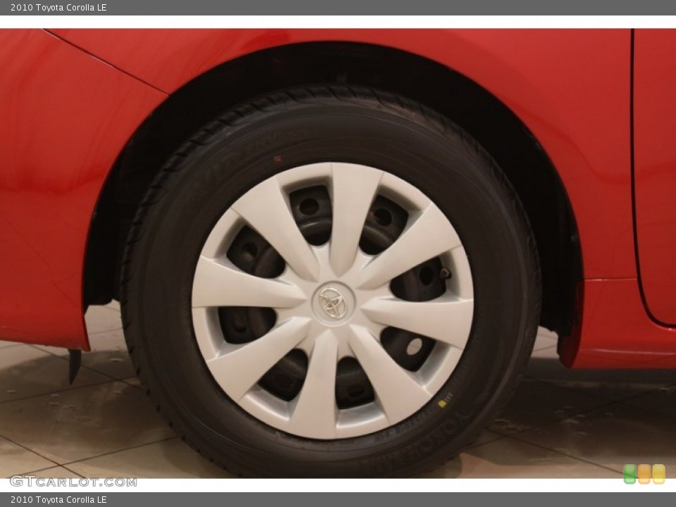 2010 Toyota Corolla LE Wheel and Tire Photo #80707640