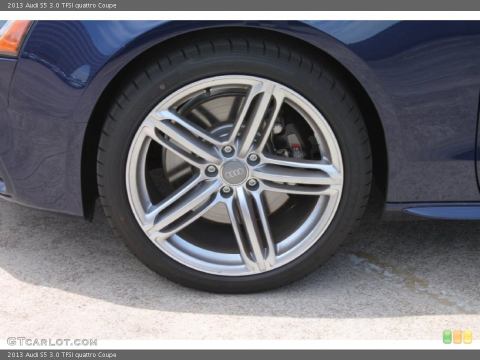 2013 Audi S5 3.0 TFSI quattro Coupe Wheel and Tire Photo #80708483