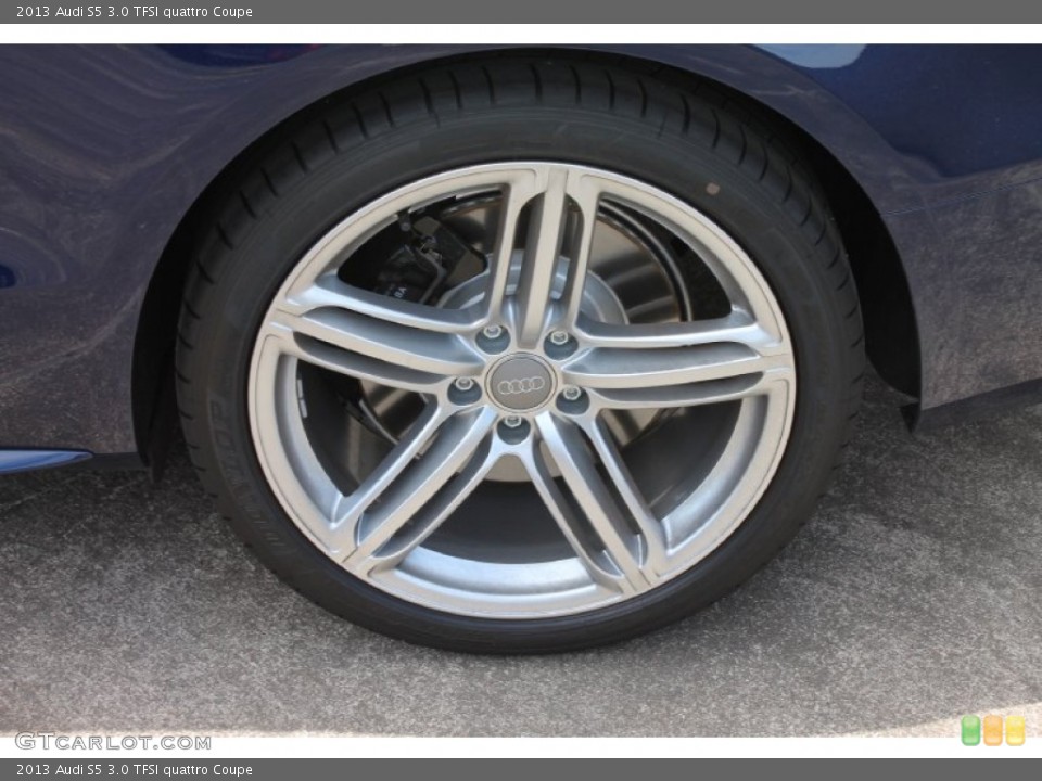 2013 Audi S5 3.0 TFSI quattro Coupe Wheel and Tire Photo #80708525