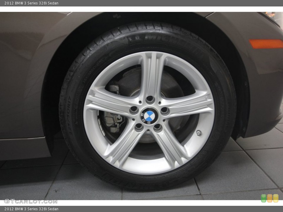 2012 BMW 3 Series 328i Sedan Wheel and Tire Photo #80709932