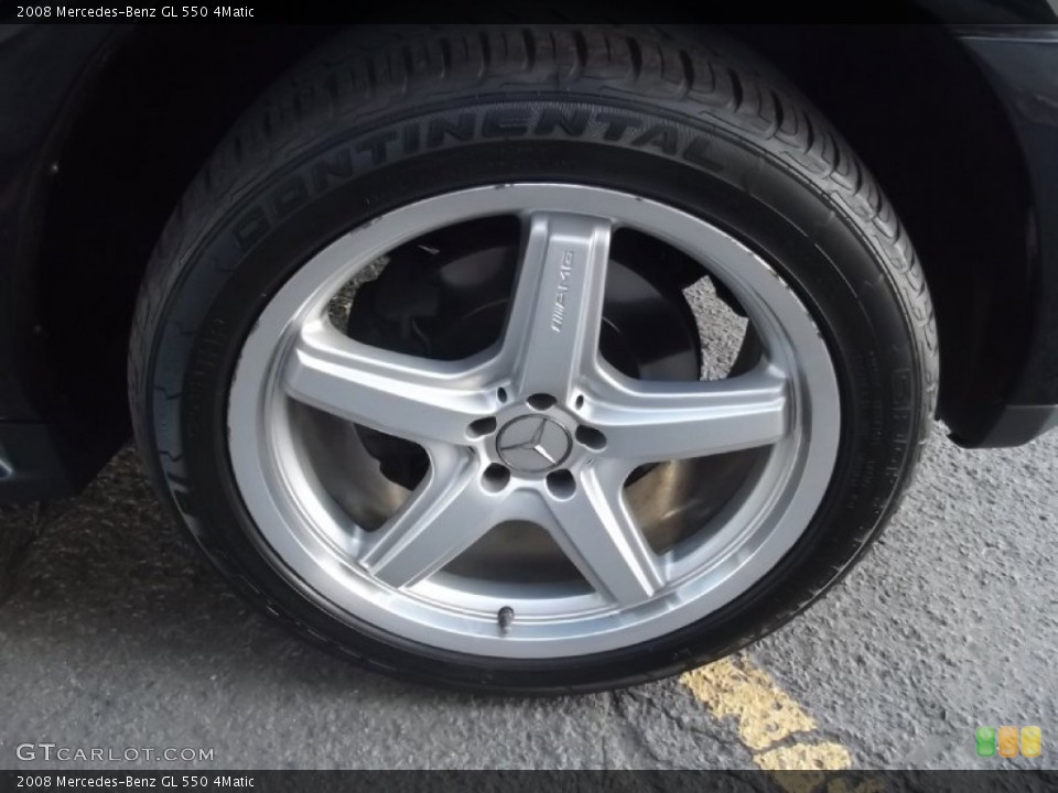 2008 Mercedes-Benz GL 550 4Matic Wheel and Tire Photo #80710649