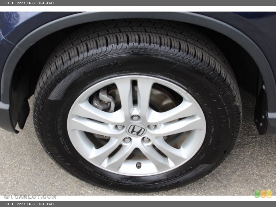2011 Honda CR-V EX-L 4WD Wheel and Tire Photo #80710964