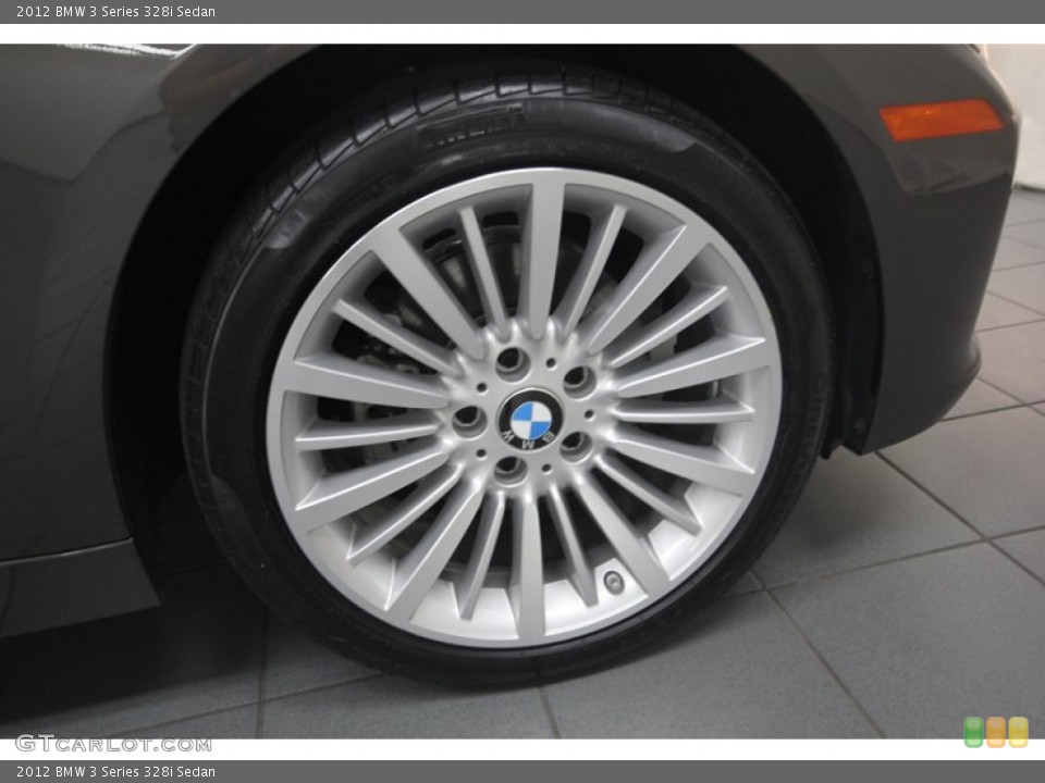 2012 BMW 3 Series 328i Sedan Wheel and Tire Photo #80712050