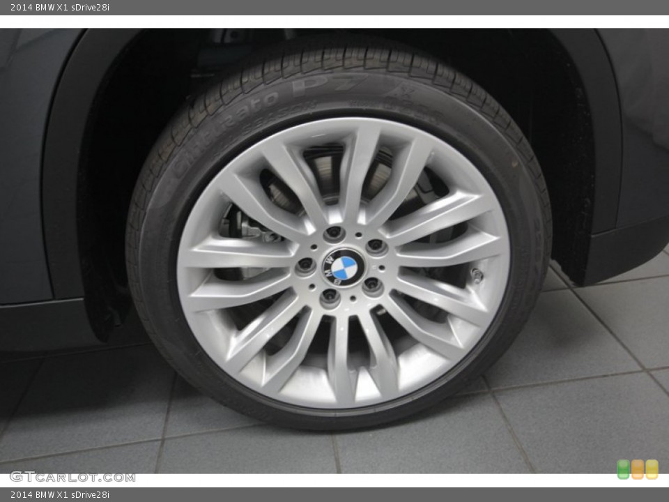 2014 BMW X1 sDrive28i Wheel and Tire Photo #80714713