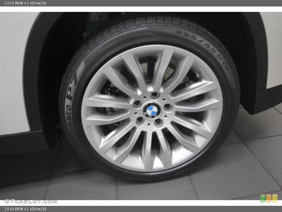 2014 BMW X1 sDrive28i Wheel and Tire Photo #80715619