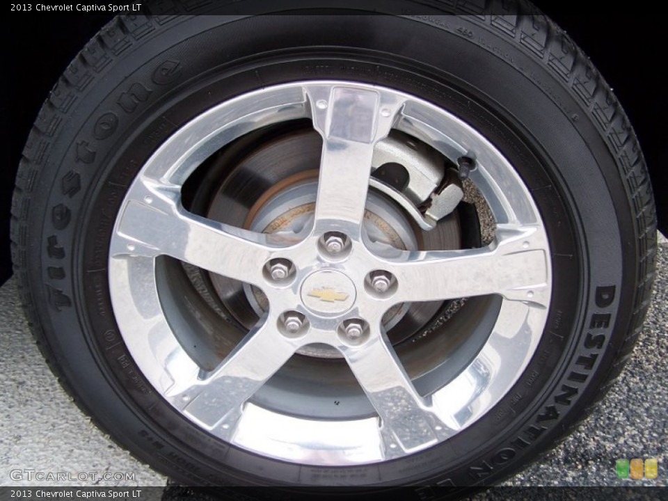 2013 Chevrolet Captiva Sport LT Wheel and Tire Photo #80722397