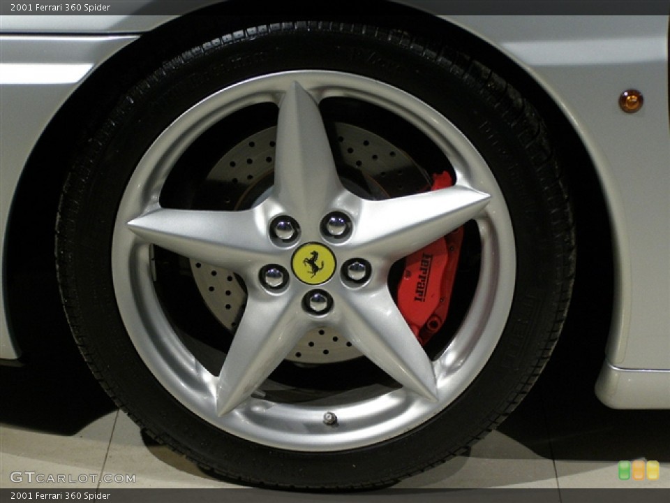 2001 Ferrari 360 Spider Wheel and Tire Photo #80730