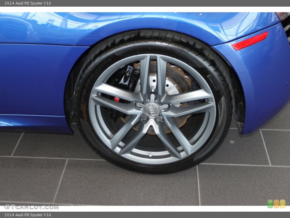 2014 Audi R8 Spyder V10 Wheel and Tire Photo #80734829