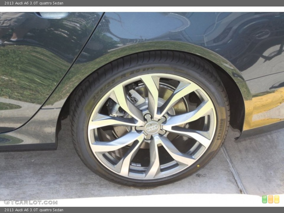 2013 Audi A6 3.0T quattro Sedan Wheel and Tire Photo #80735625