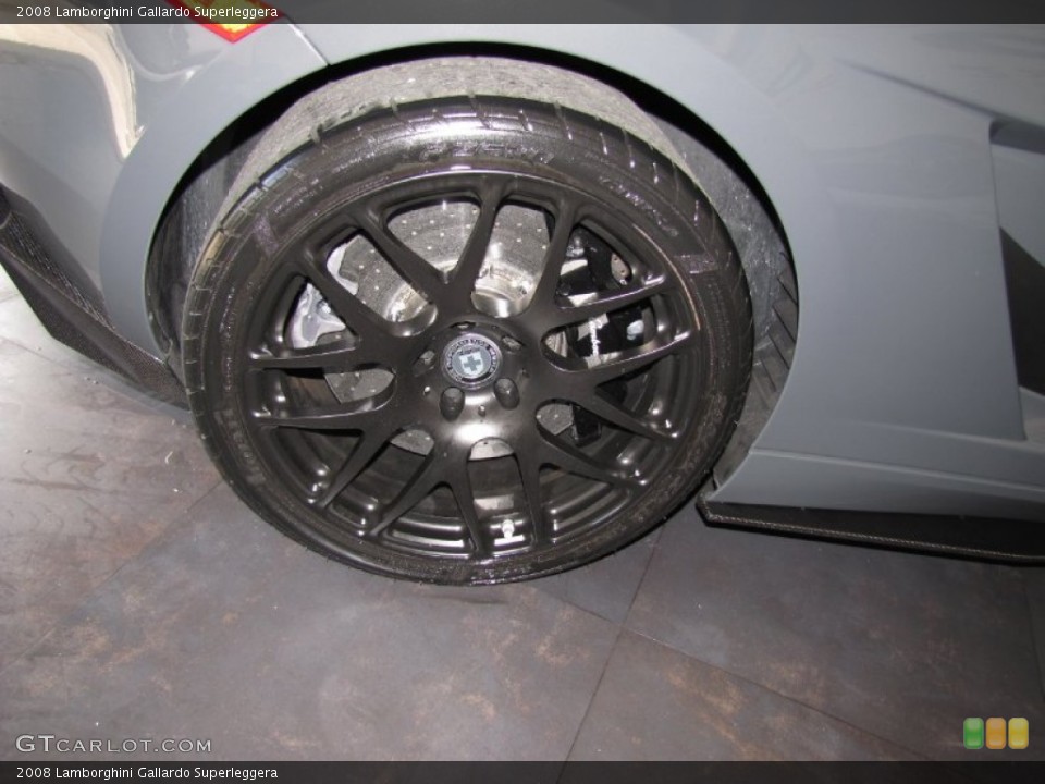 2008 Lamborghini Gallardo Custom Wheel and Tire Photo #80737766